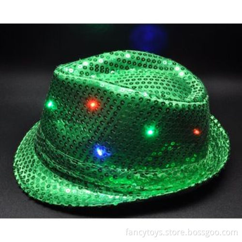 10 LED Fedora Hat